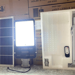 đèn đường năng lượng mặt trời jindian 300w-500w