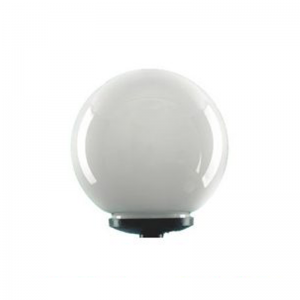 đèn quả cầu nhựa PMMA D200 trang trí trụ cổng, công viên
