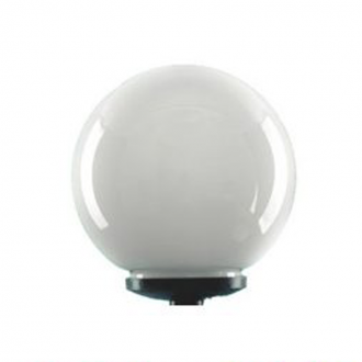 đèn cầu nhựa PMMA d300 dùng trong chiếu sáng sân vườn, trụ cổng công viên