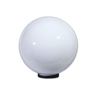 đèn cầu nhựa D400 PMMA trang trí trụ cổng, công viên